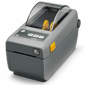 Zebra ZD410 300 dpi Direct Thermal Only Desktop Printer – USB and USB Host, Modular Connectivity Slot – 2″ Print Width, 4 IPS, Monochrome Barcode Label Printer – ZD41023-D01000EZ YKGAV
