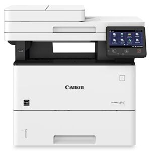 Canon imageCLASS D1620B All-in-One Wireless Monochrome Laser Printer – Print Scan Copy – 45 ppm, 600 x 600 dpi, 5″ Touch Panel, 1GB Memory, 8.5″ x 14″, Auto 2-Sided Printing, 50-Sheet ADF, Ethernet