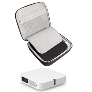 Hounyoln Travel Case for XGMI Elfin Mini Projector-Elfin Mini Projector Storage Bag Protective Carrying Box Accessory Bag