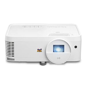 ViewSonic LS500WH 3000 Lumens WXGA Short Throw LED Projector, Auto Power Off, 360-Degree Orientation for Business and Education