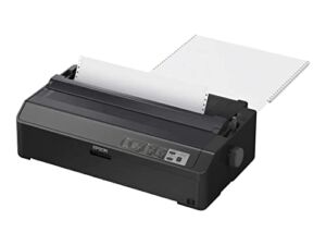 Epson LQ-2090II NT 24-pin Dot Matrix Printer – Monochrome – 550 CPS Mono – USB – Parallel – Ethernet