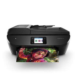 HP ENVY Photo 7855 All In One Photo Printer with Wireless Printing, Instant Ink Ready (K7R96A) (Renewed)