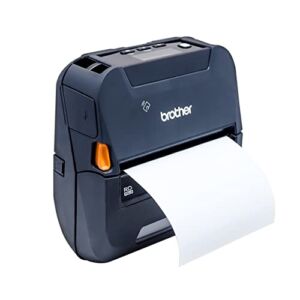 Brother RuggedJet RJ4250WBL Mobile Direct Thermal Printer – Monochrome – Portable – Label/Receipt Print – USB – Bluetooth – Near Field Communication (NFC) – Battery Included
