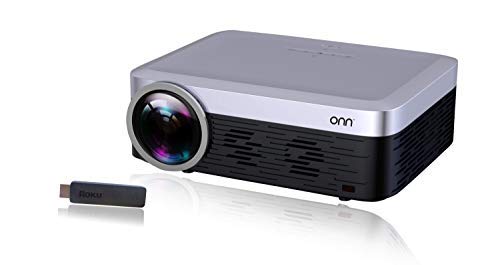 ONN ONA19AV901 Full HD 1080p Native 920X1080 Portable Projector (Includes Roku Streaming Stick) Super Bright 3100 LUMENS UP to 165 Picture Size | The Storepaperoomates Retail Market - Fast Affordable Shopping