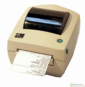 Zebra LP2844 2844-20301-0001 Direct Thermal Barcode Label Printer Parallel Serial USB Peeler 203dpi