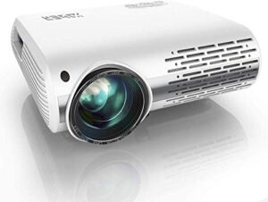 YABER Y30 Native 1080P Projector 9500L Brightness Full HD Video Projector 1920 x 1080, ±50° 4D Keystone Correction Support 4k & Zoom,LCD LED Home Theater Projector Compatible with Phone,PC,TV Box,PS4