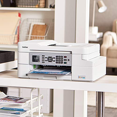 Brother MFC-J805DW INKvestmentTank Color Inkjet All-in-One Printer with Mobile Device and Duplex Printing with Up To 1-Year of Ink In-box, White, One Size, Amazon Dash Replenishment Ready | The Storepaperoomates Retail Market - Fast Affordable Shopping