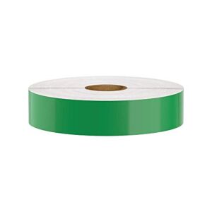 Premium Vinyl Label Tape for DuraLabel, LabelTac, VnM SignMaker, SafetyPro and Others, Green, 1″ x 150′