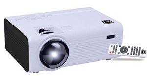 RCA RPJ136 Home Theater Projector – 1080p Compatible, High Res, Bright, White
