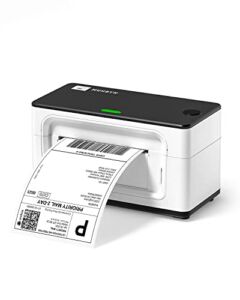 MUNBYN Shipping Label Printer, 4×6 Label Printer for Shipping Packages, USB Thermal Printer for Shipping Labels Home Small Business, with Software for Instant Conversion from 8×11 to 4×6 Labels