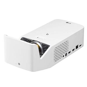 LG HF65LA Ultra Short Throw LED Home Theater CineBeam Projector with Smart TV and Bluetooth Sound Out (2019 Model), White (Renewed)