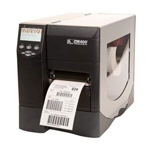 Zebra ZM400 ZM400-2001-0000T Monochrome Direct Thermal/Thermal Transfer Desktop Label Printer, 203 DPI, 4.09″ Print Width, 10 in/sec Print Speed (Renewed)