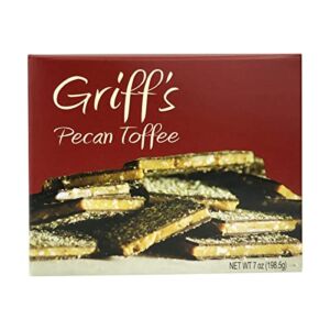 Griff’s Toffee, Toffee Pecan, 7 Ounce