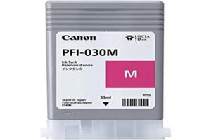 Canon PFI-030M – 55 ml – Magenta – Originale – réservoir d’encre – Pour imagePROGRAF TA-20, TA-20 MFP L24ei, TA-30