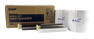 DNP QW4104x6 Premium Digital Media – Paper and Ribbon for QW410 from KOBIS – A DNP Authorized Reseller