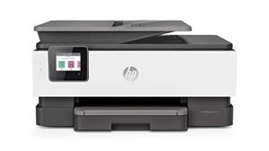 HP OfficeJet 8022 Wireless All-in-One Color Inkjet Printer, Scan, Copy and Fax, 3UC65A (Renewed)