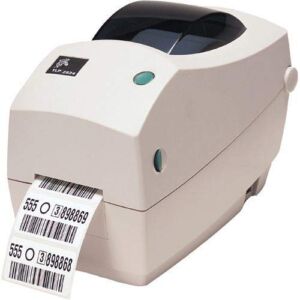 Zebra TLP2824 Plus Thermal Transfer Desktop Printer for Labels, Receipts, Barcodes, Tags – Serial and USB Port | Build your Own Kit (Renewed)