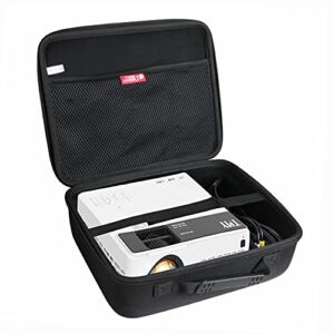 Hermitshell Hard Travel Case for TMY Projector 6500 Lumen Video Projector (Case for Projector + Tripod)