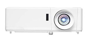 Optoma HZ39HDR Laser Home Theater Projector with HDR | 4K Input | 4000 lumens | Lamp-Free Reliable Operation 30,000 hours | Easy Setup with 1.3X Zoom | Quiet Operation 32dB | (Renewed)
