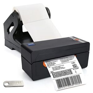 Thermal Label Printer, 4×6 Shipping Label Printer with High Speed 150mm/s, Address Postage Barcode Mailing Printer for USPS, Amazon, Ebay, Shopify Labeling, Work with Windows, Mac System