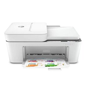 HP DeskJet Plus 4158 All-in-One Wireless Printer, Scan, Copy, Instant Ink Ready, 7FS76A (Renewed)