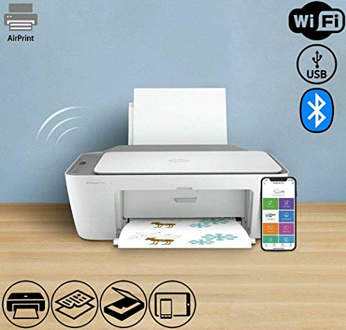 HP DeskJet 2725 Wireless All-in-One Printer, Mobile Print, Scan & Copy, HP Instant Ink Ready, 7HC65A (Renewed) | The Storepaperoomates Retail Market - Fast Affordable Shopping