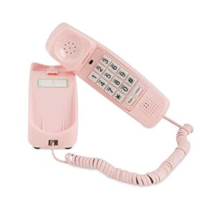 Landline Phones for Home – Premium Telephones Landline Corded Phone for Seniors and Hearing Impaired, Home Phones Retro Phone Design with Big Buttons, Great Wall Phone or Desk Phone by iSoHo Phones