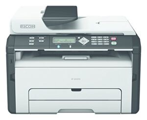 Ricoh Aficio SP 204SN Monochrome Multifunction Laser Printer with Color Photo Scanner and Copier (Windows Only)