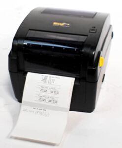 Wasp 633808404055 WPL304 Desktop Barcode Printer, Comes Standard with Internal Ethernet USB2.0 Parallel and Serial Connectivity, 4″ Size