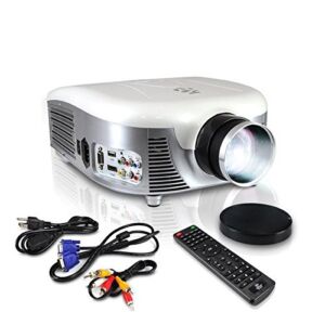 Pyle PRJD907 Widescreen,1080p HD Support,Up to 140-Inch Display LED Projector