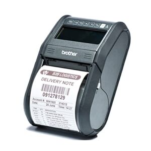 Brother RuggedJet RJ-3150 Direct Thermal Printer – Monochrome – Handheld – Label/Receipt Print