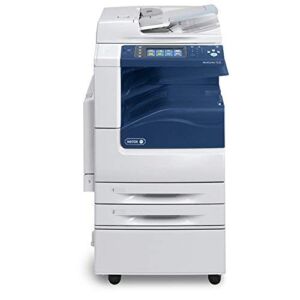 Xerox WorkCentre 7225 Tabloid-size Color Multifunction Printer – Copy, Print, Email, Scan, Internet Fax, Duplex, 2400 x 600 dpi, 25 ppm, 60K Duty Cycle (Renewed)