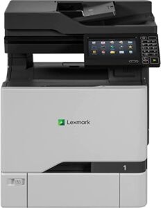 Lexmark – 40C9501 – Lexmark CX725dhe Laser Multifunction Printer – Color – Plain Paper Print – Desktop – Copier/Fax/Printer/Scanner – 50 ppm Mono/50 ppm Color Print – 1200 x 1200 dpi Print – 1 x Input