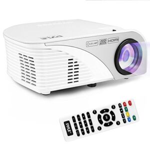 Pyle Video Projector 1080p Full HD Digital Multimedia Mini Home Theater Cinema – Compact, Portable with Remote, LCD Led Lamp Display Screen, HDMI & USB Inputs for TV, Laptop, PC & Computer – (PRJG95)