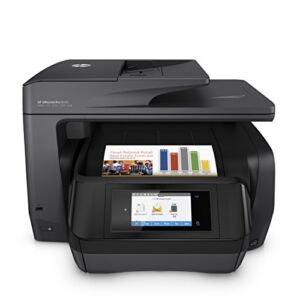 HP OfficeJet Pro 8720 All-in-One Wireless Printer, HP Instant Ink or Amazon Dash replenishment ready – Black (M9L74A)