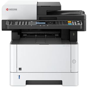 Kyocera ECOSYS M2540dw All-in-One Monochrome Laser Printer (Print/Copy/Scan/Fax), 42 ppm, Up to Fine 1200dpi, Gigabit Ethernet, USB, Wireless & Wi-Fi Direct, Mobile Print, 5 Line LCD w/Hard Key Panel