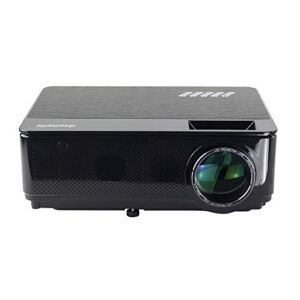 Gzunelic Real 12500 Lux / 500 ANSI lumens Real Native 1080p LED Video Projector ± 50° 4D Keystone X/Y Zoom 8000:1 Contrast Built in HI-FI Stereo Sound Box Full HD Home Theater Proyector
