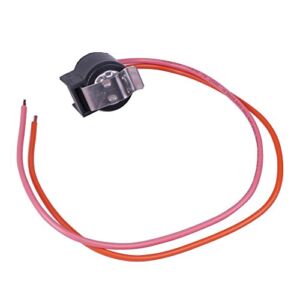 Defrost Thermostat (Replaces WR50X122 AP2071262 2387 AH303471 EA303471 PS303471 WR50X0122 WR50X0128 WR50X10014 WR50X128) For GE Frigidaire Kenmore Whilpool Hotpoint