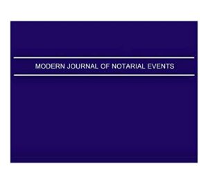 HUBCO Modern Journal Of Notarial Events – Soft Cover