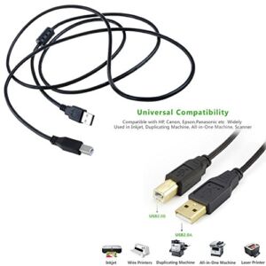 Accessory USA 6ft USB Cable Cord for Elmo TT-02 TT-02U TT-02s Projector XGA Document Camera