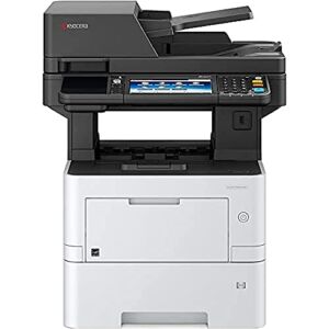 Kyocera 1102V32US0 ECOSYS M3645idn Multifunctional B/W Printer, Up to 47 PPM, 200 DPI Printing Quality, 150000 Pages a Month, Mobile Printing Support