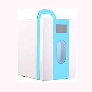 LYKYL 10L Portable Outdoor Small Fridge Household Car Dual-Use Refrigerator Beverage Cooler (Color : B)