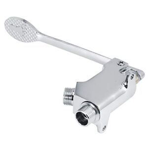 Foot Pedal Valve, Faucet Accessory, G1/2 Threads, Foot Pedal Faucet Control, Foot Pedal Faucet Valve, for Kitchen Faucet Bathroom Faucet