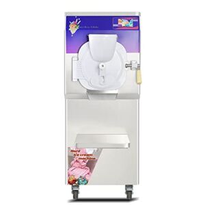 Kolzayier Commercial 11 gallon /hour Gelato Hard Ice Cream Machine, ETL Certificate Floor Stand Design Hard Ice Cream Maker, Batch Freezer