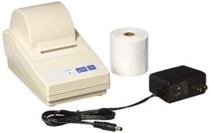 Citizen America 910II-40RF120-B CBM-910II Series Palm-Sized Dot-Impact POS Printer with PE Sensor, 40 Columns, RS-232C Serial Connection, Ivory