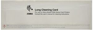Zebracard 105912G-707 Cleaning Card Kit, 50 Large”T” Cards for Model P330I, P430I