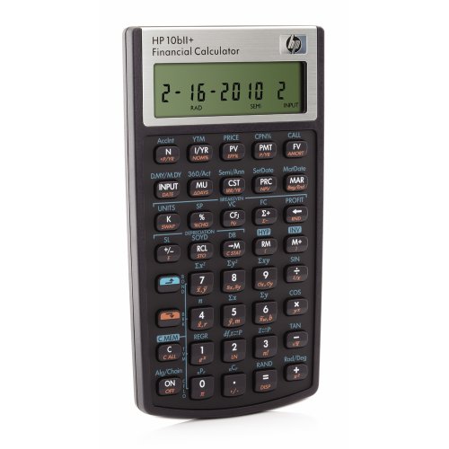HP 10bII+ Financial Calculator | The Storepaperoomates Retail Market - Fast Affordable Shopping