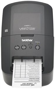 Brother QL-720NW Professional, High-speed Label Printer with Built-in Ethernet and Wireless Networking (QL720NW)
