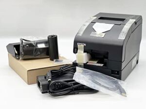 Epson C31CB26902 Series TM H2000 Printer, MICR, Serial and USB, Includes Power Supply, Energy Star Compliant, Dark Gray