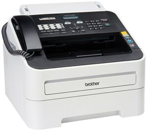 Brother FAX-2840 High Speed Mono Laser Fax Machine, Dark/light gray – FAX2840